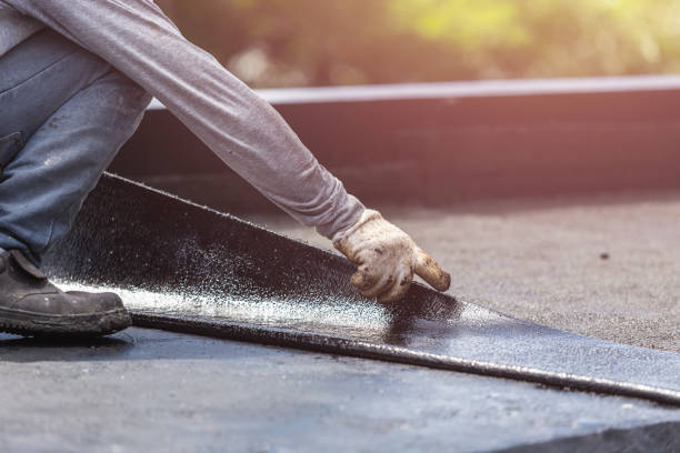 Professional Foundation Crack Repair technician working in Harrison Township, MI